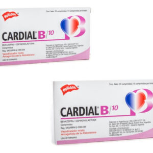 Cardial B 10, 2 piezas con 20 tab c/u