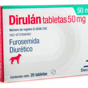 Dirulan 50mg. 20 tabletas